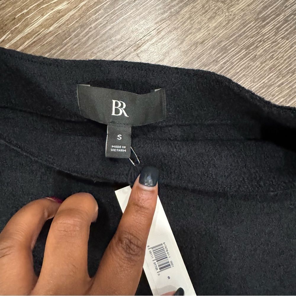 Banana Republic Black boatneck wool top black size s - Picture 4 of 7